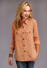 Chaqueta estilo Stetson (naranja) - Blusa de mujer