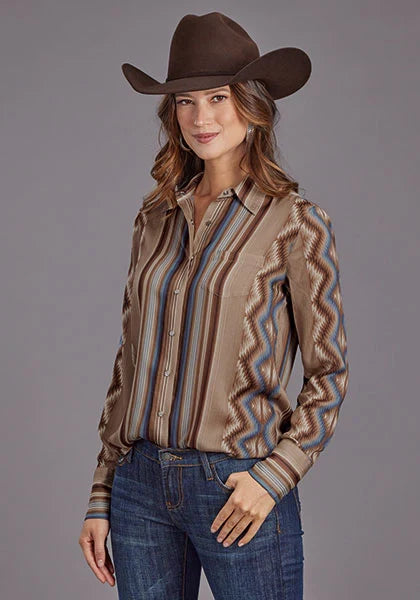 Stetson 2187 Serape de arena (marrón claro) - Blusa de mujer