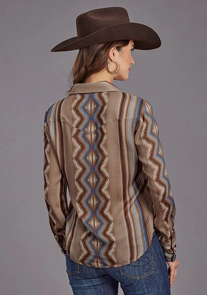Stetson 2187 Serape de arena (marrón claro) - Blusa de mujer