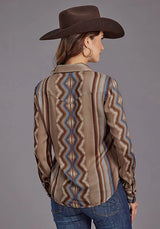 Stetson 2187 Serape de arena (marrón claro) - Blusa de mujer