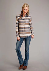 Stetson 1733 Desert Serape (Marrón) - Blusa para Mujer