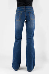 Stetson 816 Classic Stretch Boot Cut (lavado oscuro) - Vaqueros de mujer