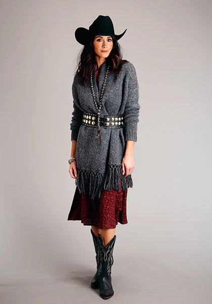 Vestido vaquero Stetson 1770 Ditzy (Rojo) - para mujer