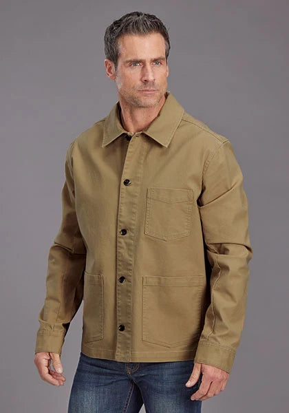 Chaqueta Stetson Stretch Canvas (marrón) - para hombre