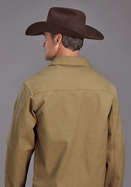 Chaqueta Stetson Stretch Canvas (marrón) - para hombre