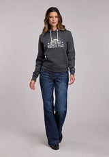 Stetson USA Sun Logo (Black) - Women's Hoodie Sweatshirt