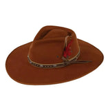 Sombrero Outback de Lana de Ala Ancha "Outback Swan" (Liquidación)