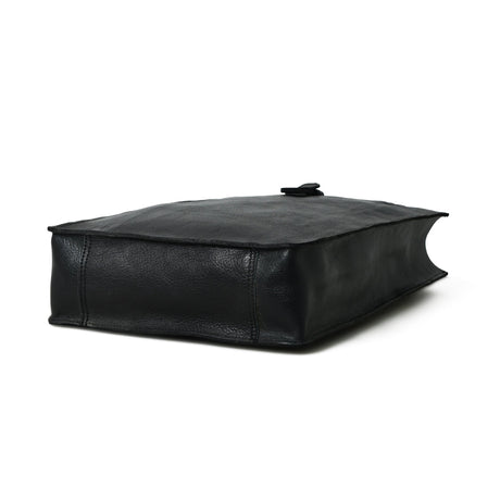 Bolso de cuero Ebony Elegance