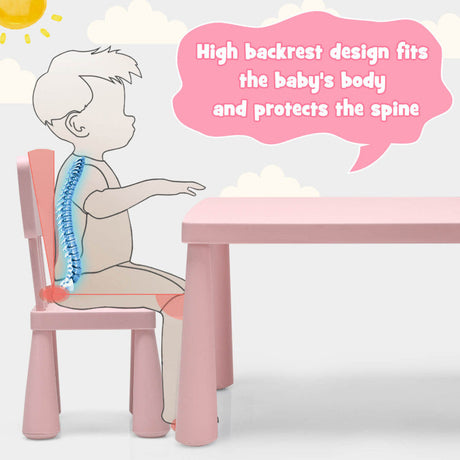 Juego de muebles infantiles 2 en 1: estructura de cama individual y juego de mesa de actividades de 3 piezas y sillas