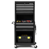 Caja de herramientas de 6 cajones con gabinete de altura