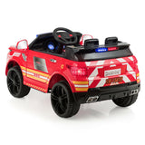 Coche Eléctrico para Niños 12V con Mando a Distancia-Rojo