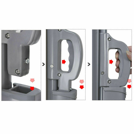Divisor de pantalla doble retráctil plegable para patio de 237 x 71 pulgadas