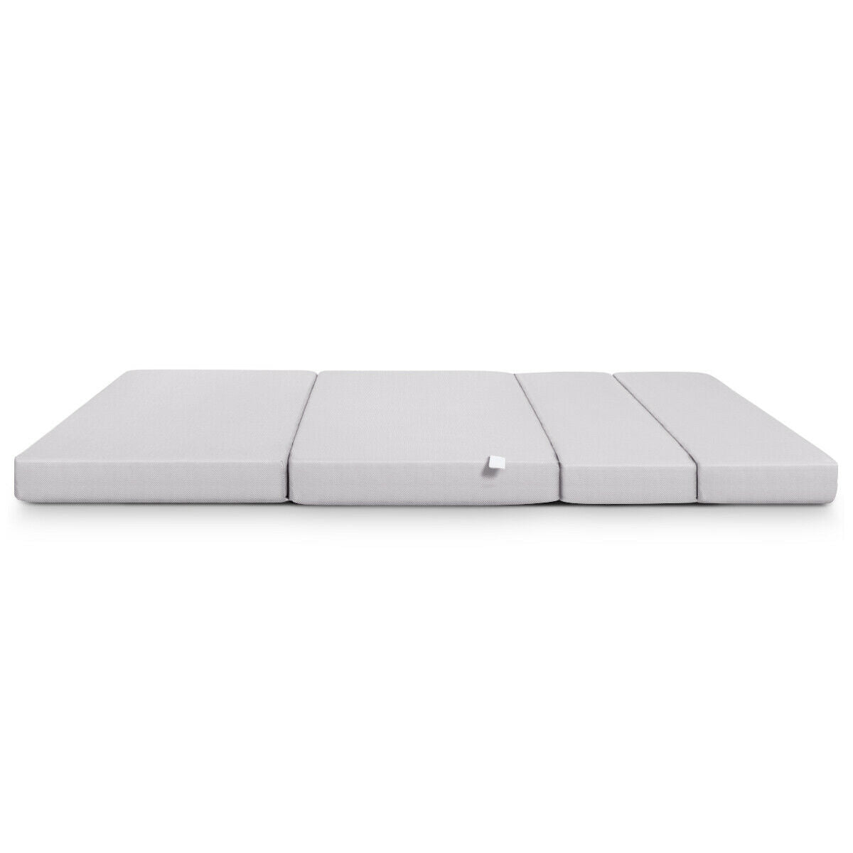 Colchón de espuma plegable de 4 pulgadas para sofá cama con asas