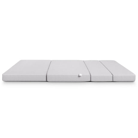 Colchón de espuma plegable de 4 pulgadas para sofá cama con asas