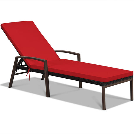 Juego de muebles de ratán para patio de 2 piezas