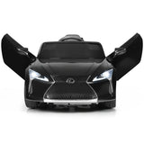 Coche eléctrico Lexus LC500 con licencia y control remoto para niños