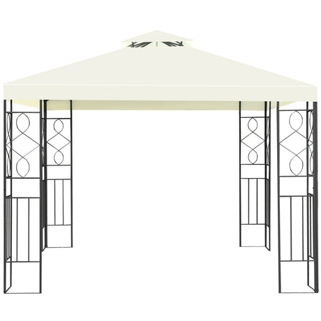 Carpa cenador de patio de 2 niveles de 10 x 10 pies