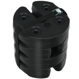 Set of 4 Canopy Weights 20lbs Weight Plate Kit with No-Pinch Design