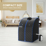 Portable Personal Steam Sauna Spa with 3L Blast-proof Steamer Chair