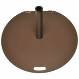 Soporte de base para sombrilla de patio de 50 libras con ruedas