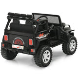 12V Kids Electric Ride On Truck with Remote Control and Operation Lever