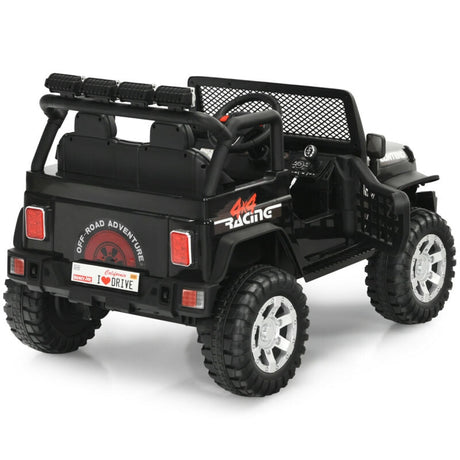 Camioneta eléctrica de 12 V para niños con control remoto y palanca de operación