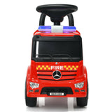 Coche de Carreras de Bomberos Mercedes Benz con Licencia para Niños