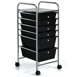 6 Drawers Rolling Storage Cart Organizer