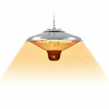 Calentador infrarrojo eléctrico de techo colgante de 1500W con control remoto