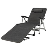 Tumbona Plegable de Playa con 7 Posiciones Ajustables