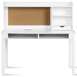 Juego de escritorio y silla para niños, escritorio de estudio con estantería y repisas