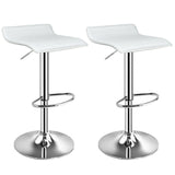 Paquete de 5 piezas para cocina y comedor: Taburetes de bar ajustables (juego de 2) + Taburetes apilables (juego de 6) + Aparador de almacenamiento de ratán