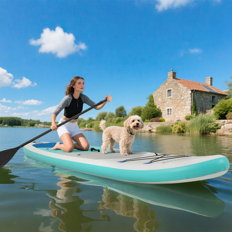 Tabla de Paddle Surf Hinchable Premium de 11 Pies con Accesorios-L