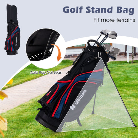 Juego completo de 11 palos de golf