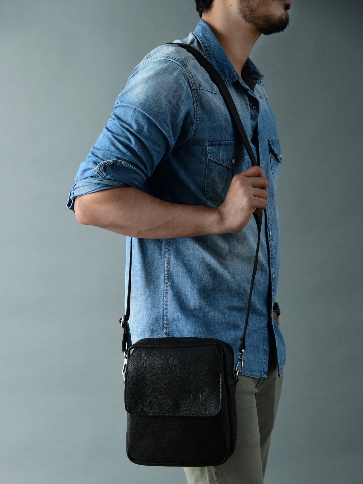 Bandolera Enzo Negra