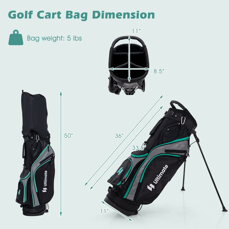 Juego completo de 11 palos de golf