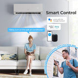 SEERXtreme Series Certificado ENERGY STAR 12000 BTU 24 SEER2 208-230V Bomba de Calor Mini Split Calefacción a -15°F