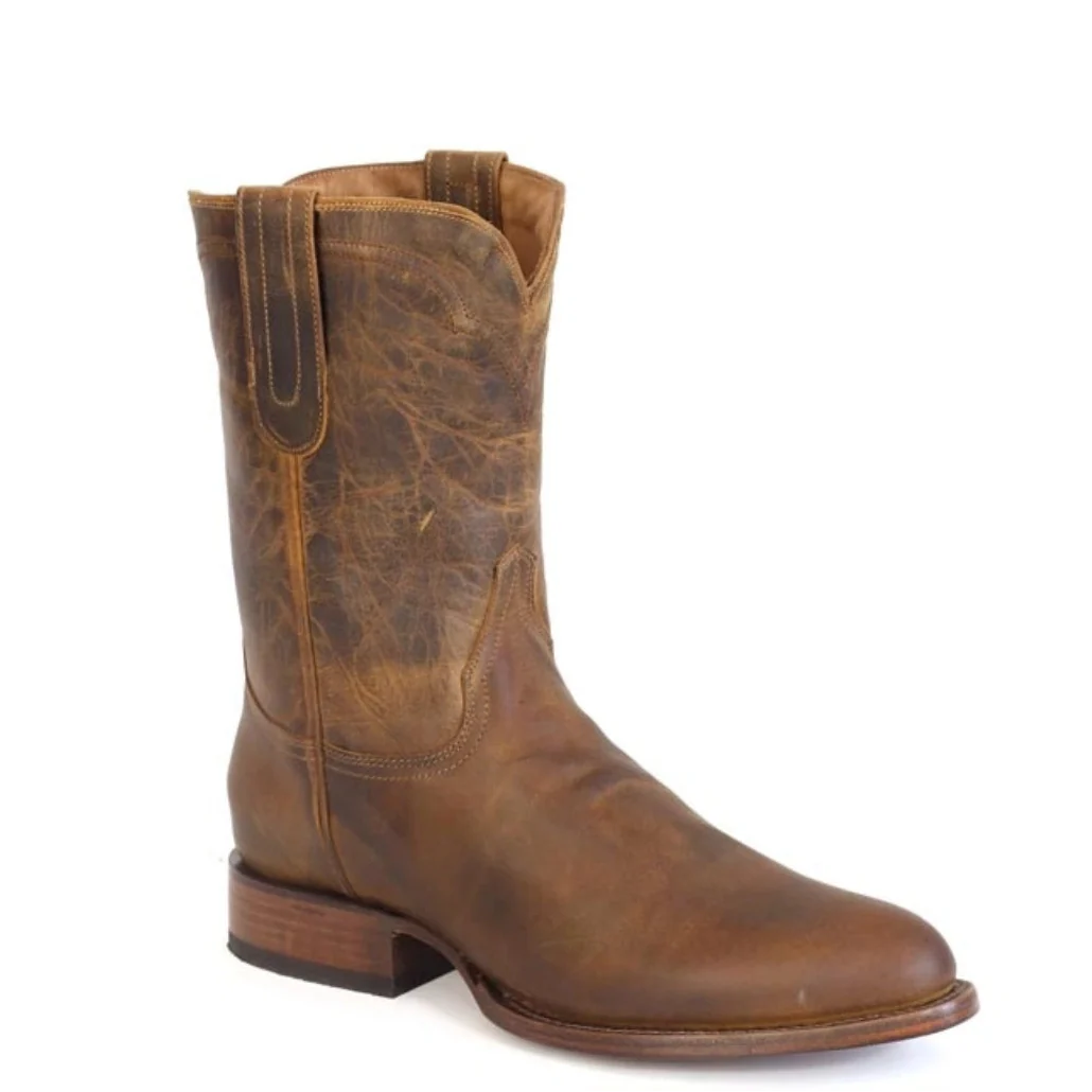 Bota vaquera Stetson Cassidy (color Tan) para hombre