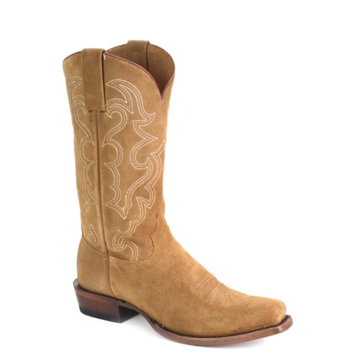 Bota vaquera Stetson Bronco (color tostado) para hombre