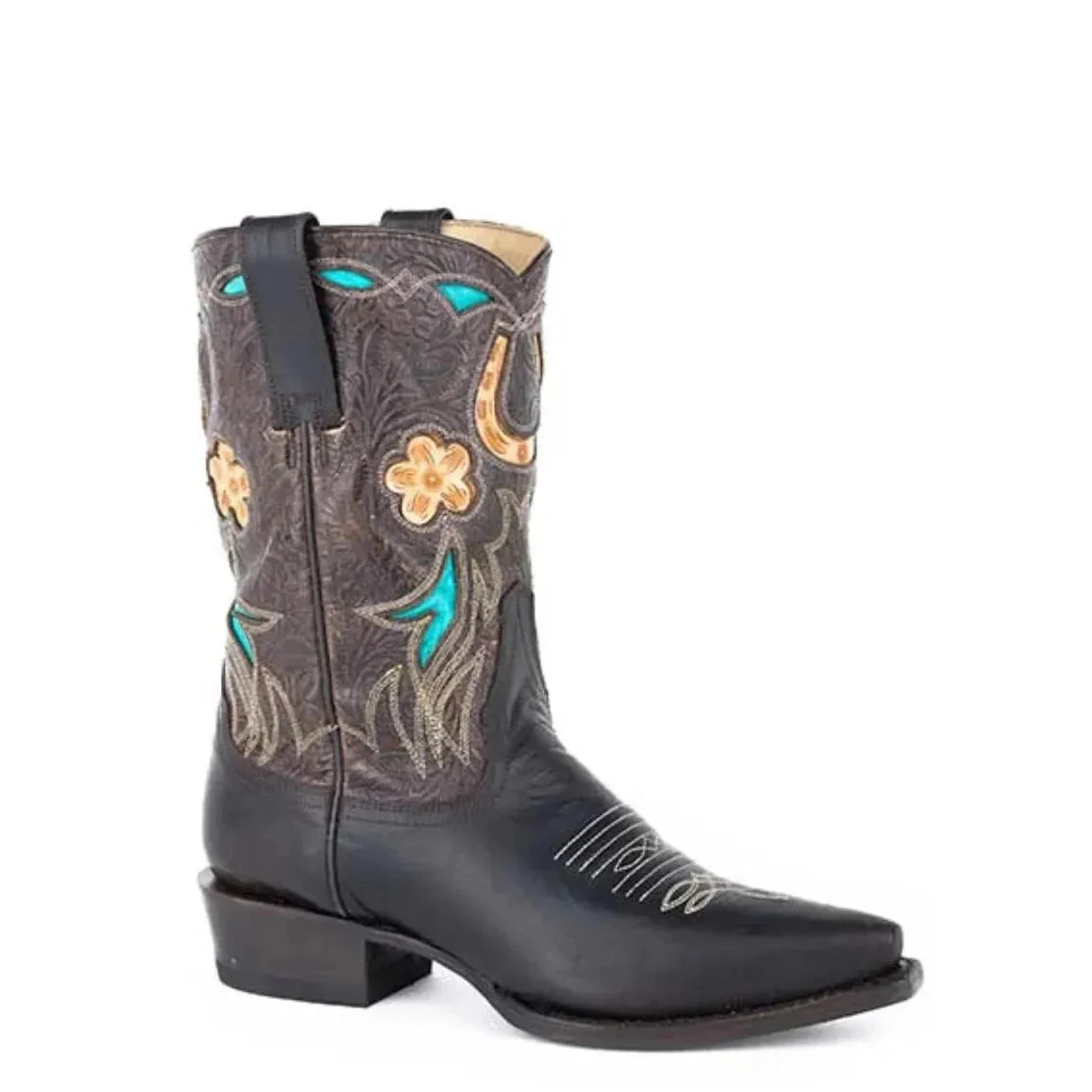 Stetson Willa (Marrón) - Bota vaquera de cuero para mujer