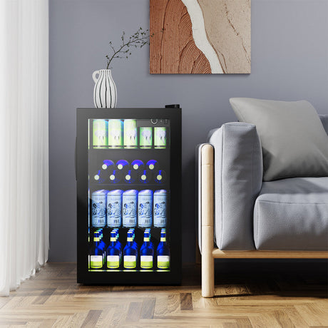 Frigorífico de bebidas con capacidad para 120 latas
