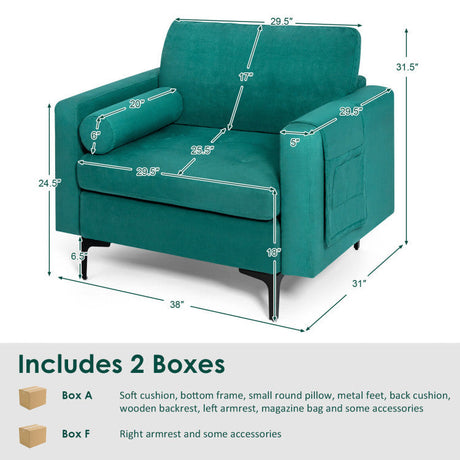 Set de fitness y relajación en casa - Cinta de correr plegable 3 en 1 y sillón moderno