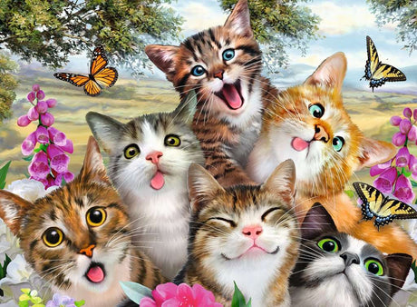 Puzzle: Friendly Felines