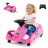 Go Kart eléctrico de limpieza de 12 V con mopa desmontable y control remoto