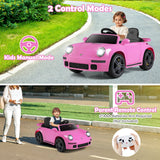 Coche Eléctrico de 12V con Licencia RUF CTR con Control Remoto y Música