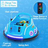 12V Electric Ride On Car with Remote Control and Flashing LED Lights