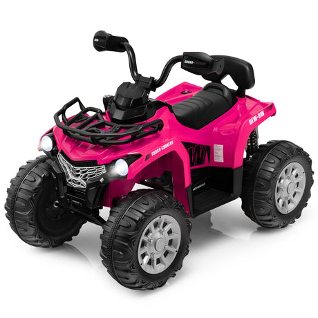 Quad ATV de 12V para niños con MP3 y faros delanteros