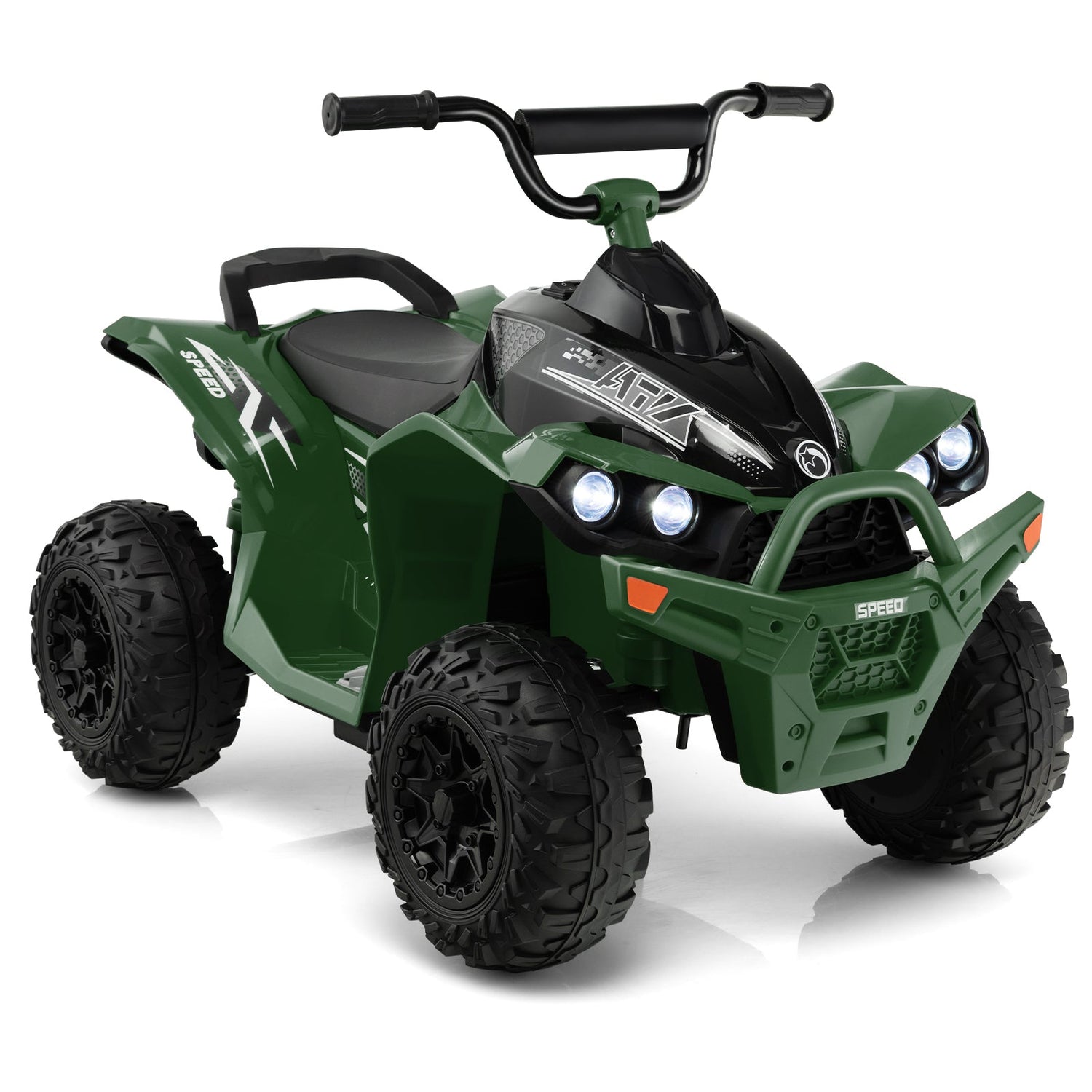 ATV para niños de 12 V con velocidad alta/baja y asiento cómodo