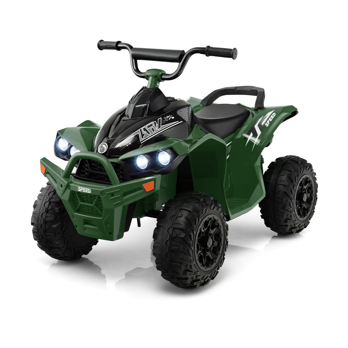 ATV para niños de 12 V con velocidad alta/baja y asiento cómodo