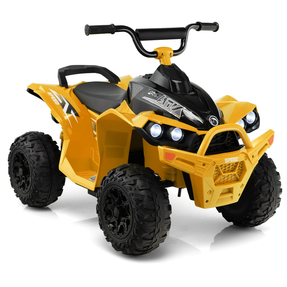 ATV para niños de 12 V con velocidad alta/baja y asiento cómodo